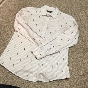 Banana Republic Cotton lipstick shirt